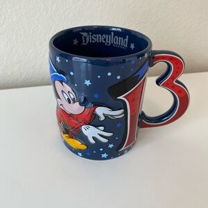 Disneyland Resort Fantasia Mickey Mouse Sorcerer's Apprentice 2013 Ceramic Mug